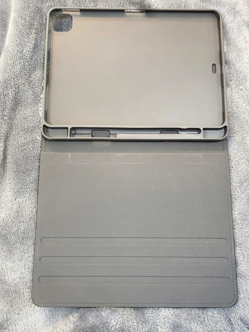 heyday folio case black iPad Case with Stylus Holder